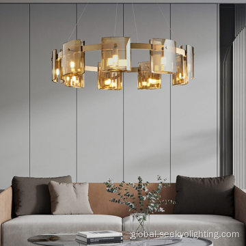Nordic Pendant Lamp modern crystal chandelier for dining room Manufactory